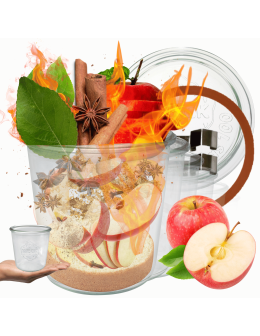 Słoiki Weck 580ml ogórki MOLD żaroodporne dżem zapinki wieko gumka 12szt