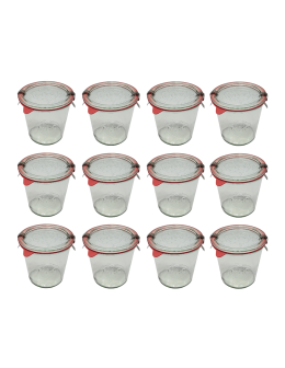 Słoiki Weck 580ml ogórki MOLD żaroodporne dżem zapinki wieko gumka 12szt - product 2