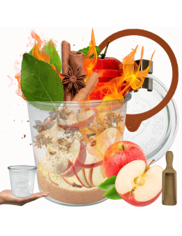 Słoik Weck 580ml przetwory MOLD żaroodporny miarka zapinki wieko gumka 1szt