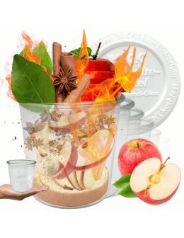 Słoiki Weck 580ml przetwory MOLD żaroodporne weki plastikowe wieka 6szt