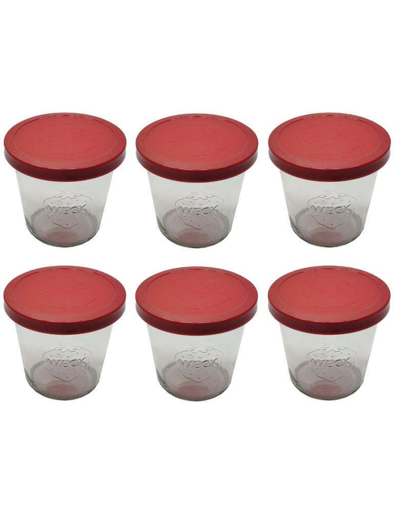 Słoiki weck - Słoiki Weck 580ml przetwory MOLD żaroodporne silikonowe wieka 6szt TRWAŁE - product b2b.wamar.biz 2