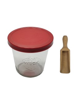Słoik Weck 580ml na kawę MOLD żaroodporny silikonowe wieko 1szt miarka - product 2