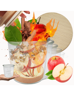 Słoiki Weck 580ml przetwory MOLD żaroodporne drewniane wieka 12szt SOLIDNE