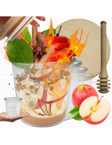 Słoiki Weck 580ml przetwory MOLD żaroodporne drewniane wieka 12szt nabierak