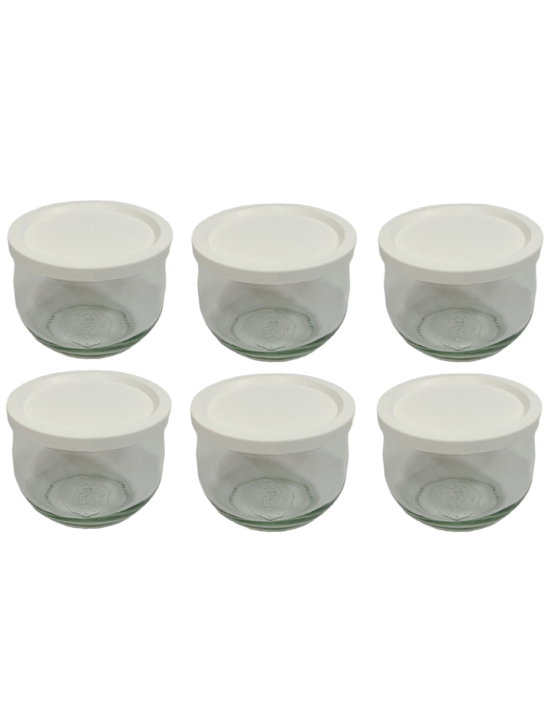Słoiki weck - Słoiki Weck 580ml  0,5L słoik TULIP żaroodporne weki plastikowe wieka 6szt - product b2b.wamar.biz 2