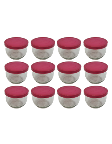 Słoiki Weck 580ml 0,5L przetwory TULIP żaroodporne silikonowe wieka 12szt - product 2