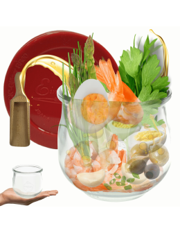 Słoik Weck 580ml 0,5L kawa TULIP żaroodporny silikonowe wieko 1szt miarka