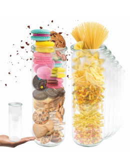 Słoiki Weck 600ml słoiki szklane pojemniki CYLINDER na przetwory 6szt