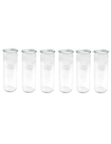 Słoiki Weck 600ml słoiki szklane pojemniki CYLINDER na przetwory 6szt - produkt 2