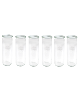 Słoiki Weck 600ml słoiki szklane pojemniki CYLINDER na przetwory 6szt - product 2