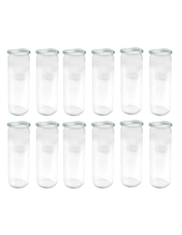 Słoiki Weck 600ml słoiki szklane pojemniki CYLINDER na przetwory 12szt - product 2