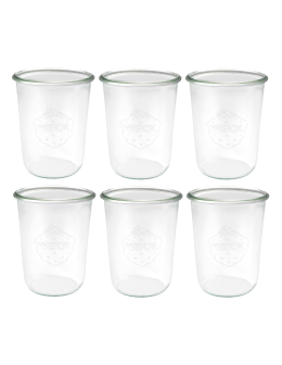 Słoiki Weck 850ml słoiki na ogórki pojemniki MOLD do kiszenia 6szt kiszonki - product 2