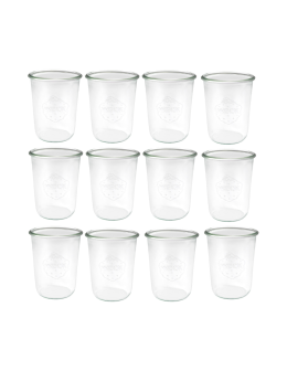 Słoiki Weck 850ml słoiki na ogórki pojemniki MOLD do kiszenia 12szt 0,85L - produkt 2