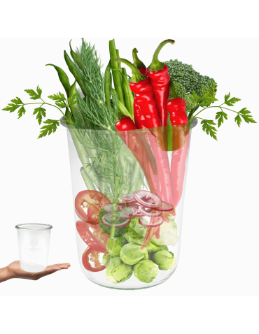 Słoik Weck 850ml słoik na ogórki pojemnik MOLD do pieczenia chleba 1szt