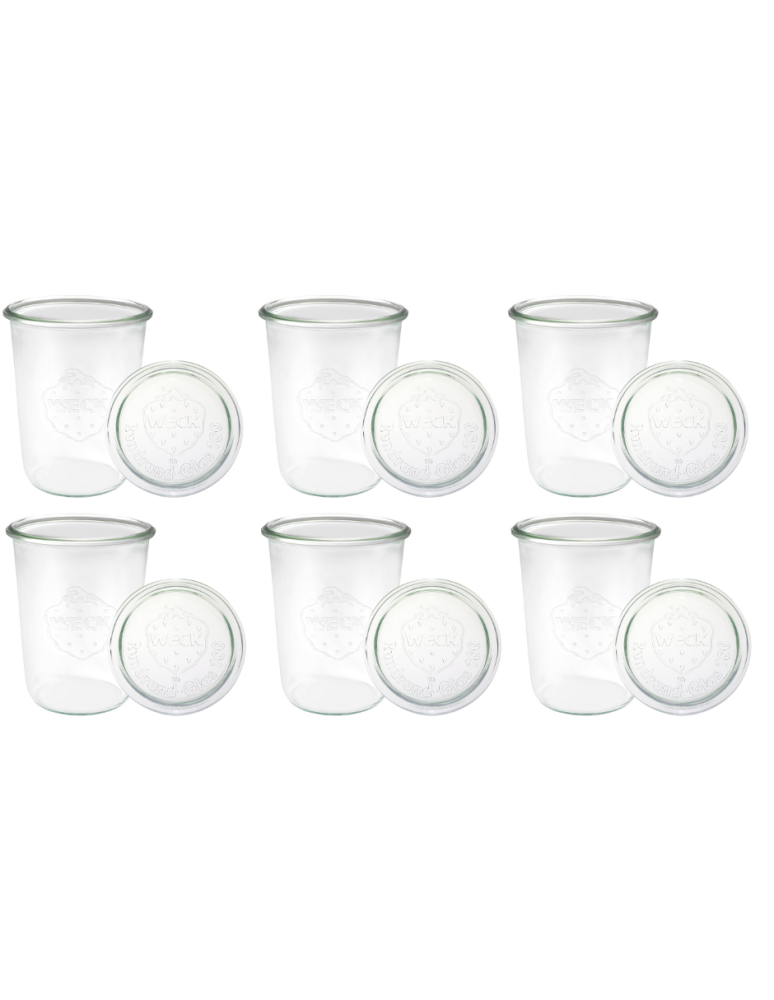 Słoiki weck - Słoiki Weck 850ml słoiki na ogórki pojemniki MOLD wieka 6szt do kiszenia - product b2b.wamar.biz 2