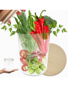 Słoik Weck 850ml na cukierki MOLD do miodu drewniane wieko 1szt SOLIDNY