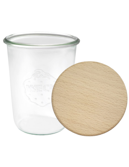 Słoik Weck 850ml na cukierki MOLD do miodu drewniane wieko 1szt SOLIDNY - product 2