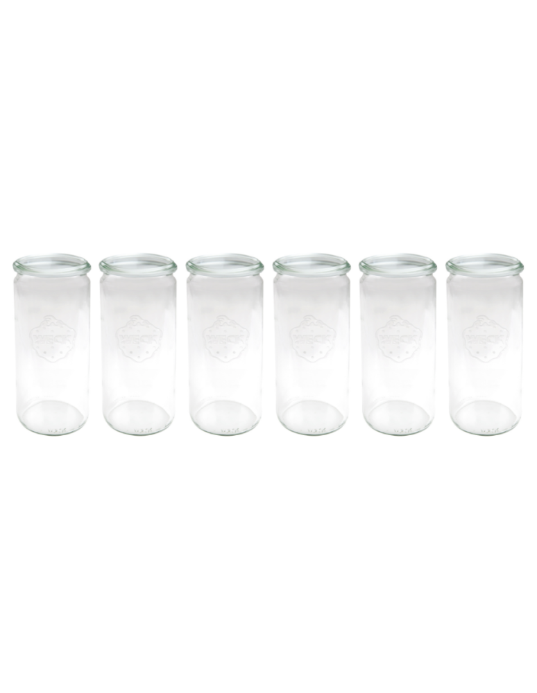Słoiki weck - Słoiki Weck 1l słoiki szklane pojemniki CYLINDER 1040ml 6szt 1040ML - product b2b.wamar.biz 2