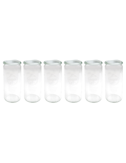 Słoiki Weck 1l słoiki szklane pojemniki CYLINDER 1040ml 6szt 1040ML - product 2