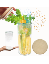 Słoik Weck 1l na cukierki CYLINDER 1040ml weki drewniane wieko 1szt
