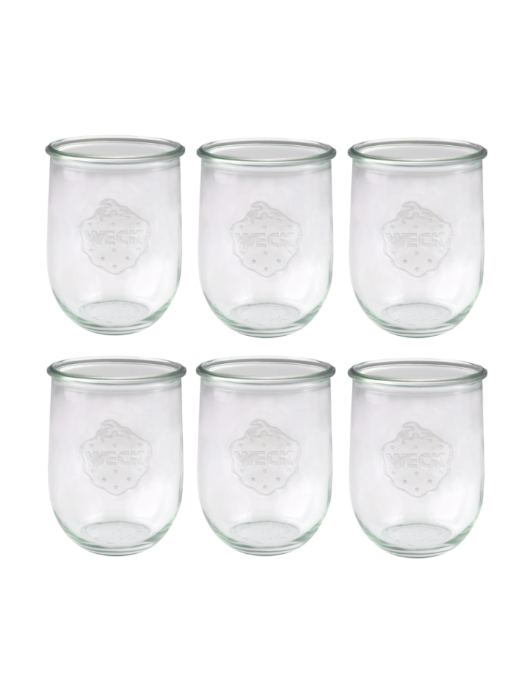 Słoiki weck - Słoiki Weck 1l słoiki szklane pojemniki TULIP na przetwory 6szt 1062 - product b2b.wamar.biz 2