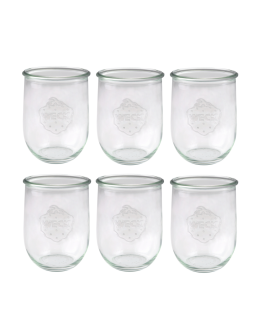 Słoiki Weck 1l słoiki szklane pojemniki TULIP na przetwory 6szt 1062 - product 2