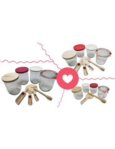 Słoiki weck - Słoik Weck 1l słoik szklany pojemnik TULIP wieko szklane 1szt 1062 - product 7