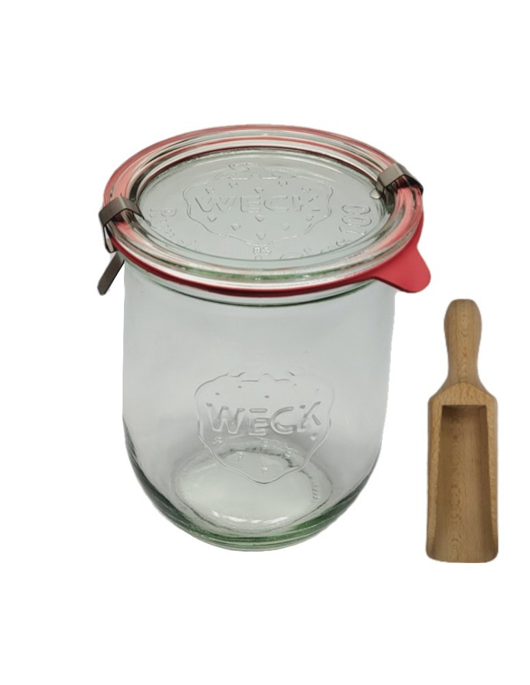 Słoiki weck - Słoik Weck 1l 1062ml ogórki TULIP miarka zapinki wieko gumka 1szt - product b2b.wamar.biz 2