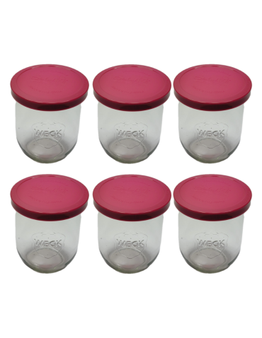 Słoiki Weck 1l na płyny TULIP słoiki szczelne silikonowe wieka 6szt 1062ml - product 2