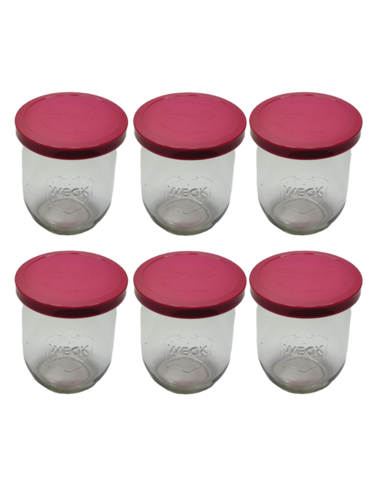 Słoiki weck - Słoiki Weck 1l na płyny TULIP słoiki szczelne silikonowe wieka 6szt 1062ml - product b2b.wamar.biz 2