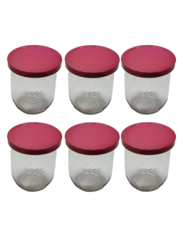 Słoiki Weck 1l na płyny TULIP słoiki szczelne silikonowe wieka 6szt 1062ml - product 2