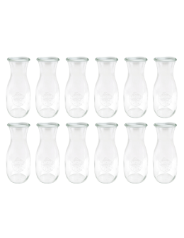 Karafki 1062ml Weck 1L 12szt do wody wina soku napoju butelka - product 2