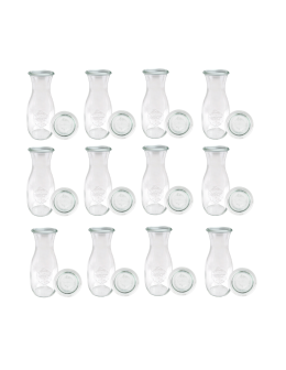 Karafki 1062ml Weck 1L wieka szkło 12szt do wody wina soku - product 2