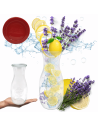Karafka 1062ml Weck 1L silikonowe wieko 1szt do wody wina soku