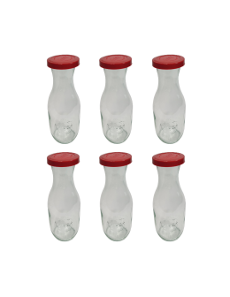 Karafki 1062ml Weck 1L szczelne silikonowe wieka 6szt butelka - product 2