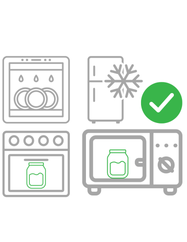 Słoiki weck - Słoik Weck 1,75l wazon TULIP zapinki wieko gumka 1szt do pieczenia 1750ml - product 4