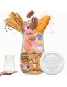 Słoik Weck 1750ml 1,75l wazon TULIP plastikowe wieko 1szt wek słoje słój