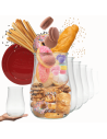 Słoiki Weck 1750ml 1,75l wazon TULIP szczelne silikonowe wieka 12szt TRWAŁE