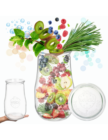 Słoiki weck - Słoik Weck 2,7l słoik wazon TULIP wieko szklane 1szt 2700 ml słój słoiki - product 1