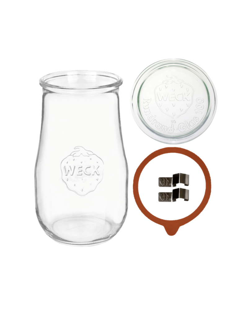 Słoiki weck - Słoik Weck 2,7l wazon TULIP żaroodporny zapinki wieko gumka 1szt 2700 słój - product b2b.wamar.biz 2