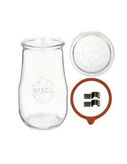 Słoik Weck 2,7l wazon TULIP żaroodporny zapinki wieko gumka 1szt 2700 słój - produkt 2