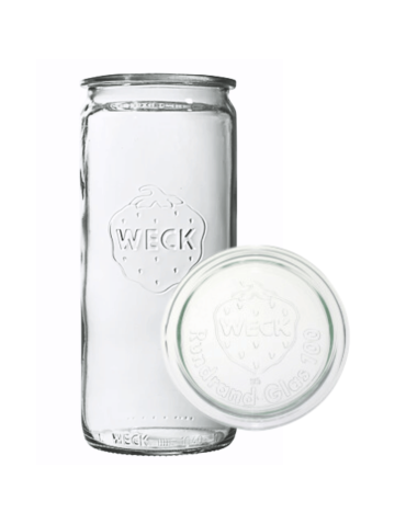 Słoik Weck 1575ml 1,575l słoik wazon MOLD wieko szklane 1szt CYLINDER słoik - product 2