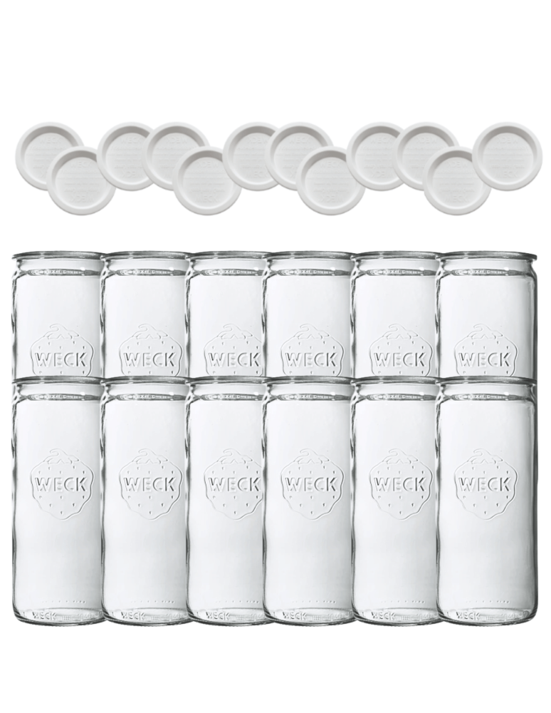 Słoiki weck - Słoiki Weck 1575ml 1,575l wazon MOLD weki plastikowe wieka 12szt CYLINDER wek - product b2b.wamar.biz 2