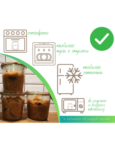 Słoiki weck - Blaszka zapinka spinka do słoika słoików WECK do szklanych wieczek 1 szt - product 4