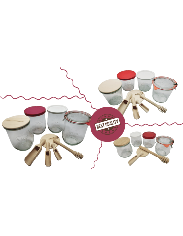 Słoiki weck - Blaszki zapinki spinki do słoika słoików WECK do szklanych wieczek 2 szt - product 7