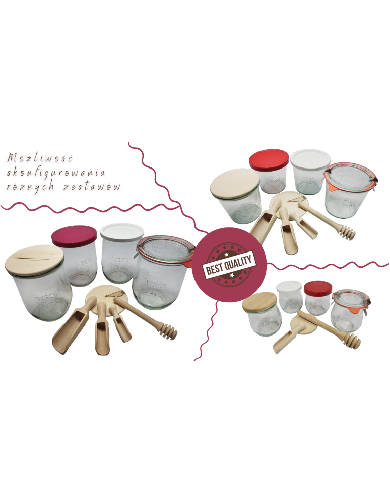 Słoiki weck - Szklane wieko do słoika słoików WECK szklane wieczko 1 szt 60mm pokrywka - product b2b.wamar.biz 7