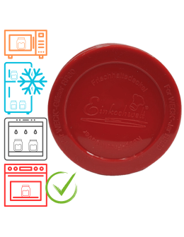 Silikonowe wieko do słoika słoików WECK wieczko 1szt 60mm SZCZELNE pokrywka