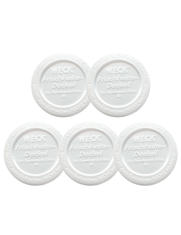 Plastikowe wieka do słoika słoików WECK pokrywki z tworzywa 5 szt 60mm - product 2