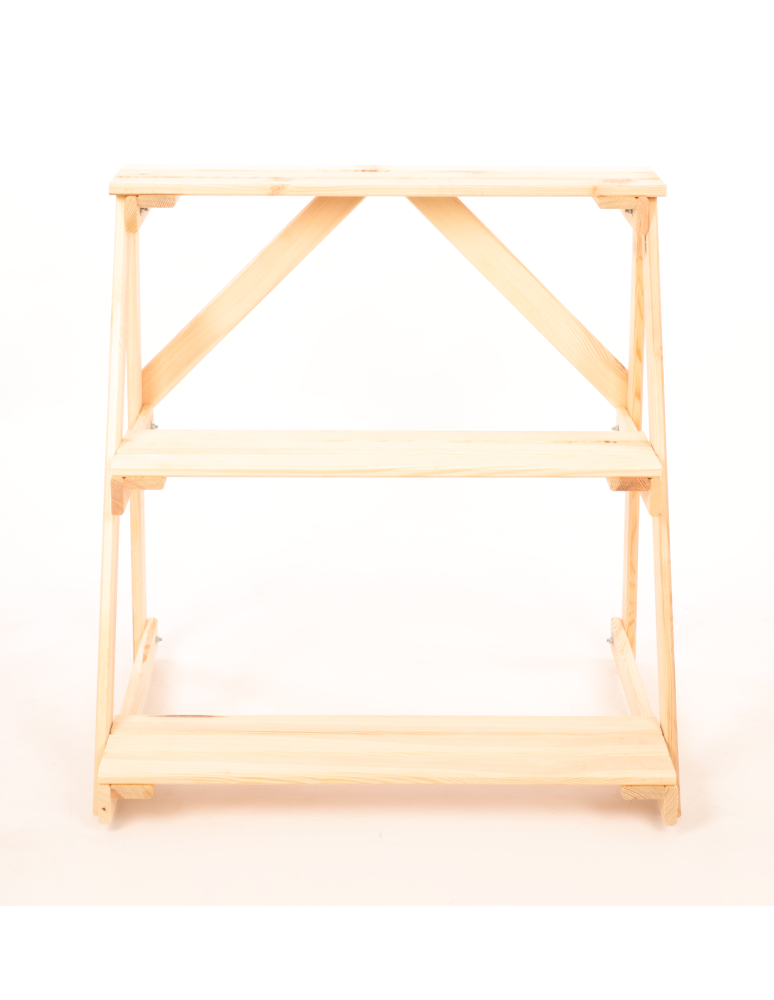 Kwietniki - Regał na doniczki kwietnik stojak na kwiaty półka na kwiaty drewniany - product b2b.wamar.biz 4