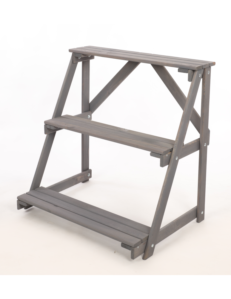 Kwietniki - Regał na doniczki kwietnik drewniany stojak na kwiaty półka na kwiaty - product b2b.wamar.biz 3